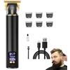Generic Kit di taglio dei capelli, tagliaunghie per taglio di capelli, trimmer per uomini - Tagli elettrici elettrici ricaricabili | Set di taglio domestico con display a LED, set