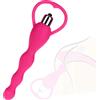 Jrxprxinps CZ-Bella e Interessante 4 Perle Ovali Rosa, Adatto per Giochi Da Uomo e Donna Ṕlūg Ḁnàli Ḁnàlé Ḅūṱṱ Ṕlūg Pîccólo Dilàtâtore Ânâls Dónna Ḁmǎl Ṕļūgs Plây Ṕlūg Ânâlṕlūg Tóy