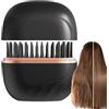 Generico Glambrush Mini Piastra per Capelli 8.3 * 8.8 Cm | Mini Piastra Capellis Da Viaggio Con 3 Impostazioni | Spazzola Lisciante in Abs Ricaricabile | Riscaldamento in 30 Secondi | Adatta a Tutti