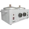 Sharplace Scaldacera per, scaldacera a doppio contenitore, temperatura regolabile, apparecchiatura multifunzionale per cera calda, ideale per spa, saloni e per la cura estetica a casa (Modello B)