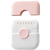 awakentti Rasoio per capelli con doppie punte, per tagliare e organizzare la frangia, tagliacapelli a doppia estremità per bambini, donne, ragazze, accessori per tagliare i capelli (rosa)