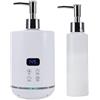 Ysyqkn Scalda Olio Da Massaggio Scalda Lozione Digitale Riscaldatore Portatile per Crema con Controllo Intelligente Della Temperatura Adatto per Uso Domesti, Bianco
