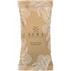 Aura Luxury Collection ® Set rasatura confezionato in astuccio flowpack con rasoio monouso provvisto di coprilama e 1 bustina di gel da barba al fiordaliso da 6 ml (150)