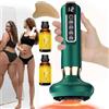 Wxshang Velora Massaggiatore Anti Cellulite Vacuum, Velora Beauty Anticellulite, Massaggiatore Anticellulite Elettrico, Coppettazione Cellulite 12 Livelli Regolabili, Riduce La Cellulite, Smagliature (blu)
