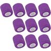 ZESLIV 10 Rotoli benda elastica coesiva, Fasciature Benda Elastica Bendaggio, Benda Elastica per Fasciatura, Autoadesiva Bende, garza autoadesiva