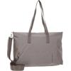 Mandarina Duck borsa shopper borsa a tracolla MD20 Shopper Taupe grigio talpa