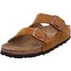 Birkenstock 1027162 Arizona BS Mink Sandali per Uomo in Nabuk con Doppia fibia (Taglia 42)