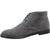 Evoga Scarpe polacchine uomo invernali scamosciate casual (41, Grigio)