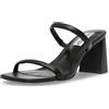 Steve Madden Lilah Sandalo con tacco da donna, nero, 40 EU