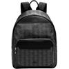 Lacoste NH3649LX - Zaino Uomo Uomo, Allover Monogram Noir Gri,