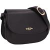 Gusti Leder Gusti Borsa a tracolla in pelle Kayla, borsa a tracolla per feste, festival, in pelle, colore nero