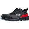 Milwaukee Scarpe di Sicurezza Leggere, Energy Foam, Tomaia Traspirante, Sistema Step-Release, Stabilizzatore ROLLCAGE (Nero, Sistema Taglie Calzature EU, Adulto, Uomo, Numero, Media, 45)