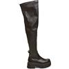 BATA Stivali cuissardes da donna effetto pelle