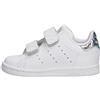 adidas Stan Smith Cf I, Scarpe da Ginnastica Bimbo 0-24, Bianco Cloud White Cloud White Core Black, 21 EU