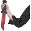 Rubie's Rubies Coltello con sangue per bambini, lunghezza 33 cm, sangue finto, materiale plastico, originale, ideale per Halloween, carnevale e compleanno.