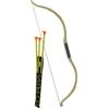 P'tit Clown 38003 Arco da Indiano con 3 frecce e faretra - 52 cm - Bianco