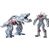 Marvel Mech Strike Mechasaurs, 4.5-Inch Ultron Primeval with T-R3X Mechasaur Action Figures, Super Hero Toys for Kids Ages 4 and Up