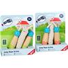 small foot 11872 Set corda per saltare Active in legno 100% certificato, set da 2, gioco per il movimento, dai 5 anni