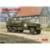 ICM - Modello Camion Studebaker Us6-u5 Wwii Us Gasoline Tank Truсk |icm|35492| 1:35 Modellino Carro armato Promo