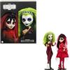 Monster High Skullector - Bitelchus & Lydia Deetz, set da 2 bambole da collezione con accessori premium inclusi e confezione da esposizione, giocattolo per collezionisti, HYV96