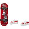 Hot Wheels Mattel - Mini skateboard Scarpe incluse. Modelli assortiti, multicolore (HGT59)