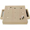 Hebsacker Verlag Wooden Go Board Box Set with Drawers And Wooden Stones (19 x 19 Go Set)