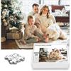 WERWAES Puzzle Personalizzato con Foto 200,300,500,1000 Pezzi Puzzle Idea Regalo per Natale e Compleanni Crea il tuo Puzzle Personalizzato con Foto