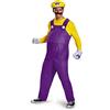 Disguise Wario 98823 Costume da Super Mario Bros, per adulti, multicolore, taglia M