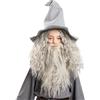 Funidelia | Costume di Gandalf con Barba - Il Signore degli Anelli Ufficiale per Donna e Uomo Il Signore degli Anelli, Film e Cinema, Hobbit, Maghi - Multicolore, Accessorio per Costume