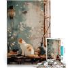 AITEXI Puzzle da 2000 pezzi per adulti paesaggio di gatti vintage giochi divertenti per famiglie è ideale come regalo per tutta la famiglia 70x100cm