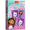 Trefl - Carte Petrus, Gabby's Dollhouse - Gioco di carte popolare per bambini, coppia, semplici regole, gioco dinamico, gioco popolare per bambini dai 4 anni in su