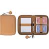Melia Games Playing Cards Set Deluxe - Set di Carte da Gioco - Custodia in Pelle Fatto a mano (Designer Edition) (Mustard)