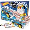 BLADEZ Hot Wheels by Bladez Toyz - Set Artistico per Auto per Bambini dai 6 ai 12 Anni, con pennarelli, Kit Hotwheels Racer per Gioco Creativo, Set da colorare per Bambini e apprendimento STEM,