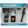 Grandi Giochi - Set Polizia Small - Set ufficiale della Polizia con tutti gli accessori necessari per diventare un vero poliziotto - PL116000