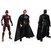 Mezco Justice League One:12 Zack Snyder Figure Deluxe Set di Superman, The Flash e Batman, in plastica. Produttore