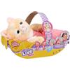 Little Live Pets - Cozy Dozys: Ginger The Kitty | Peluche interattivo Kitty. 25+ suoni e reazioni. Movimento magico degli occhi. Coperta, ciuccio e batterie inclusi. per bambini dai 4 anni in su
