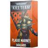 Games Workshop - Warhammer 40,000 - Kill Team: Datacards - Plague Marines (Edizione 2024)