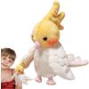 Befeixue Burattini A Mano Peluche Pappagallos | Giocattolo Di Peluche Per Pappagalli Di Cartoni Animati | Puppetti Divertenti Per Uccelli | Marionetta Per Animali Giocattolo Interattivo Per Bambini