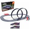 Ninco - WRC Hybrid Boost - Circuito di slot su scala 1/50 e Tour di 320 cm, Include due veicoli Ford Puma ibridi del Campionato del Mondo WRC 2022, 3 anni (91019)