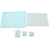 Warmhm Miniature Dollhouse Bedding Set Lenzuoli e Cuscini Accessori Realistici Per Camera Per Decorazioni
