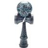 Phyachelo Giocattolo Esterno Sport Kendama Giocattoli Bambini e Adulti Sport All'aperto Crepa Faggio Design Colorato Nero e Blu