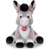 Trudi Asino Cesare | Peluche regalo per Natale e Compleanno, Animali di peluche | 24x32x33 cm taglia M | Classici Fattoria | modello 23992