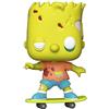 Funko Pop! Animation: Simpsons-Zombie Bart Simpson - The Simpsons - Figura in Vinile da Collezione - Idea Regalo - Merchandising Ufficiale - Giocattoli per Bambini e Adulti - TV Fans