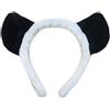 DAISHIAO Bella Peluche Cerchio Animale Panda Orecchie Copricapo Peloso Cerchietto Carino Anime Fancy Dress Cosplay Accessori