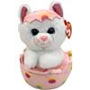 Ty Beanie - Giggles Cat in Easter Egg