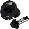 INJORA 22T/10T Underdrive Lega Acciaio Elicoidale Ingranaggio per TRX4M 1/18 RC Crawler