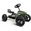 Berg Pedale-Gokart Buzzy Jeep Sahara | Veicolo per Bambini Pedali, Sicurezza e Stabilità Giocattolo per Bambini Adatto per 2-5 anni, Verde