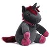 corimori - Ruby Il Punk Unicorno XL - Peluche per Ragazzi e Ragazze, 45 cm, Colore: Nero