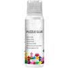 KOAHDE Colla puzzle per 1000 pezzi, puzzle da fissare e appendere, trasparente con testa in spugna, puzzle, 120 ml