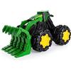 TOMY Monster Treads John Deere Rev Up Trattore giocattolo - Trattore John Deere Giocattoli - Pneumatici e suoni stile Monster Truck - 25,4 cm - Età 3 anni in su
